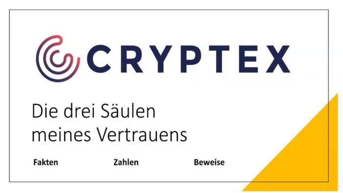 Cryptex Auszahlung Beweis, Cryptex DeFi Hybrid Auszahlung Beweis